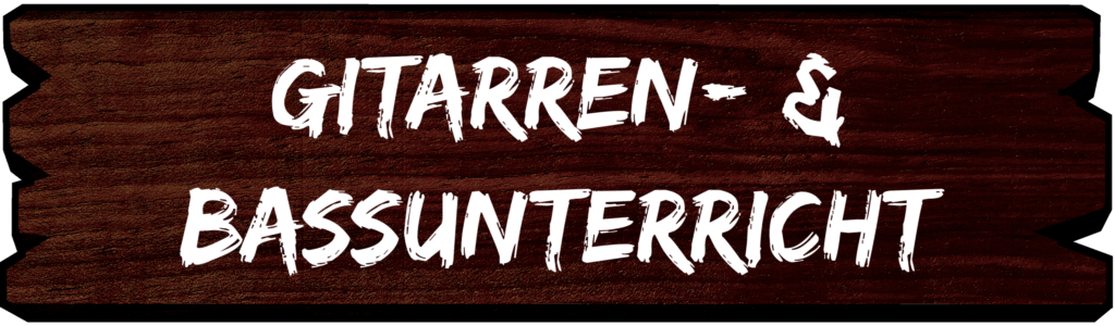 Gitarrenunterricht - Bassunterricht